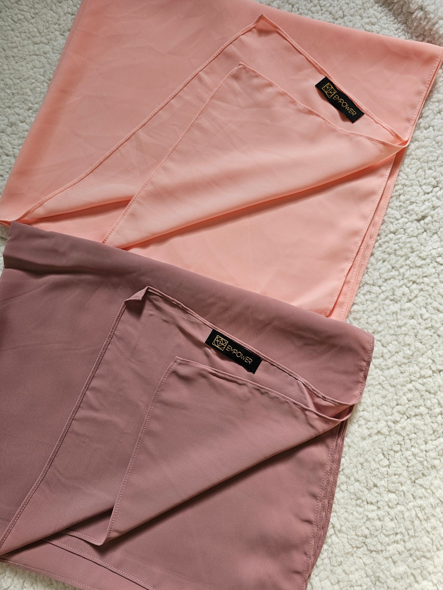 Premium Chiffon Hijabs – Soft, Opaque & Effortlessly Elegant
