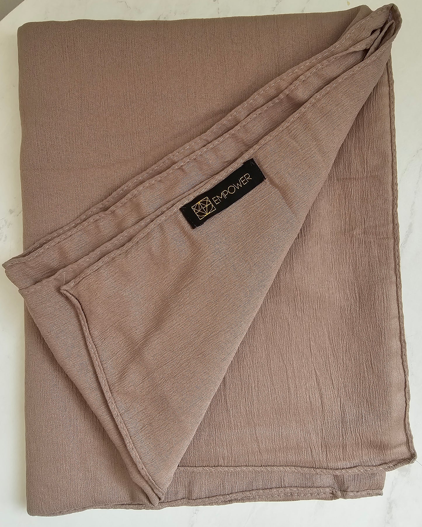 Crinkle Cotton Modal Hijab – Extra Coverage, Ultimate Comfort