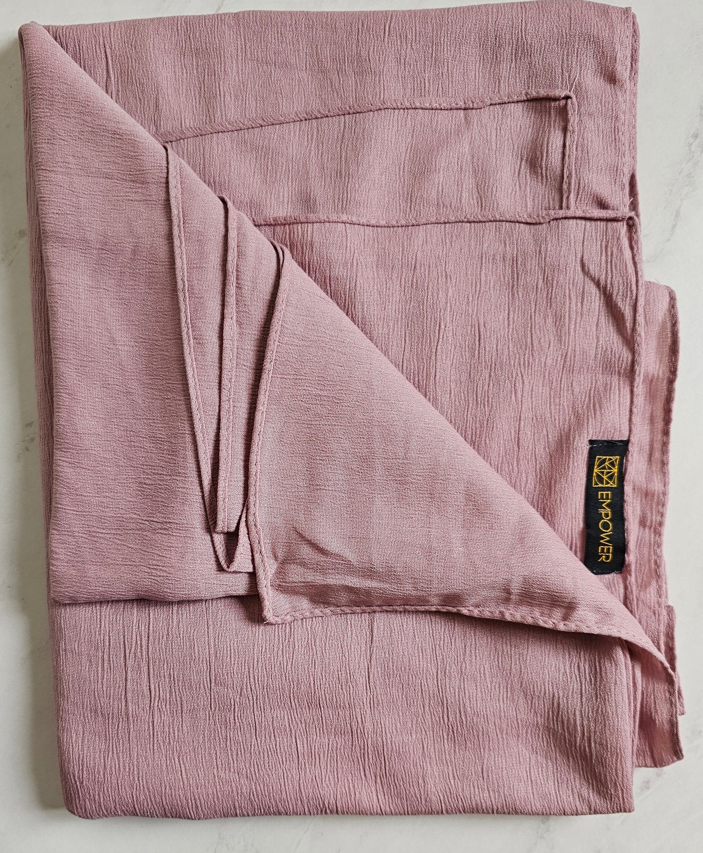 Crinkle Cotton Modal Hijab – Extra Coverage, Ultimate Comfort
