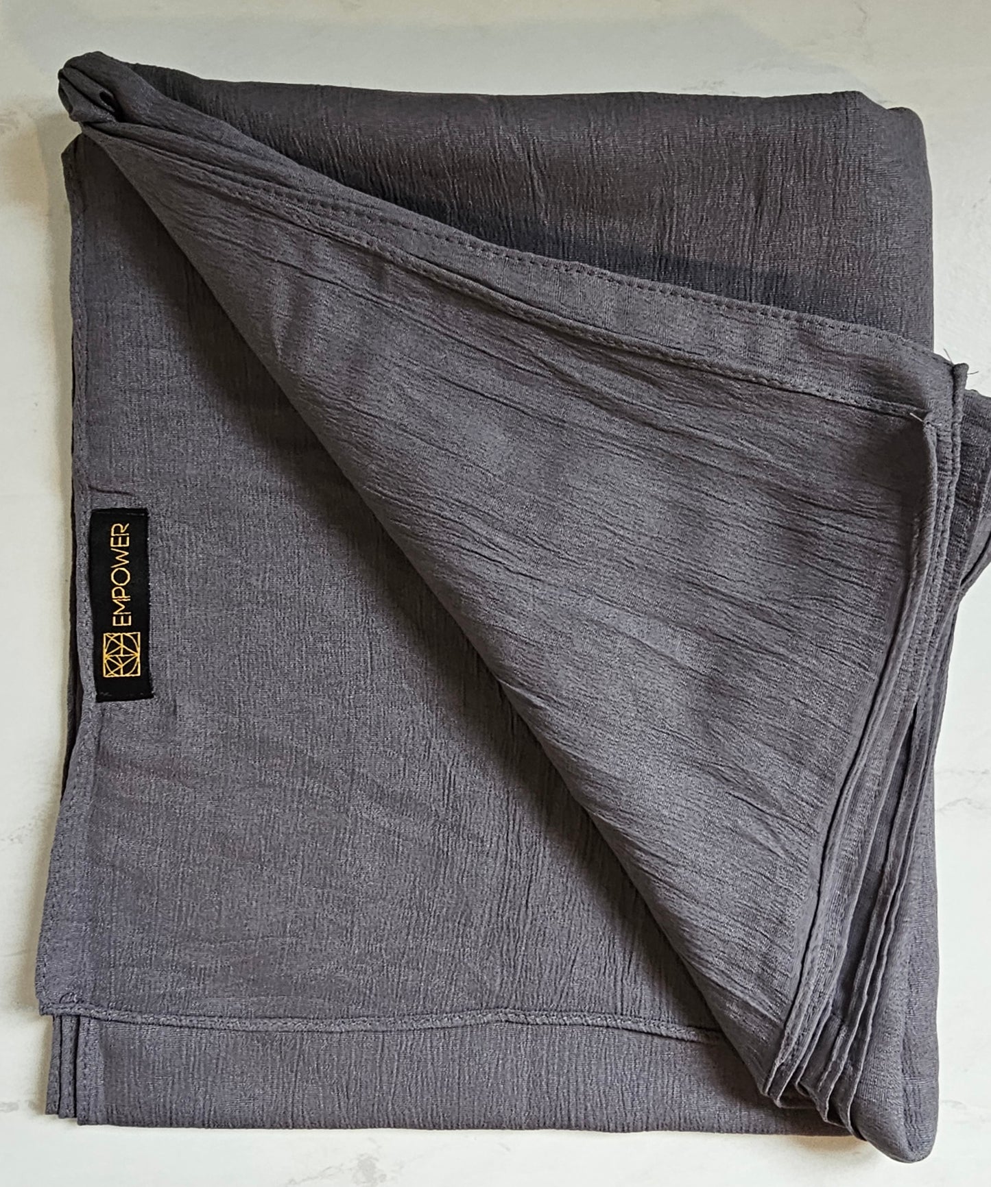 Crinkle Cotton Modal Hijab – Extra Coverage, Ultimate Comfort