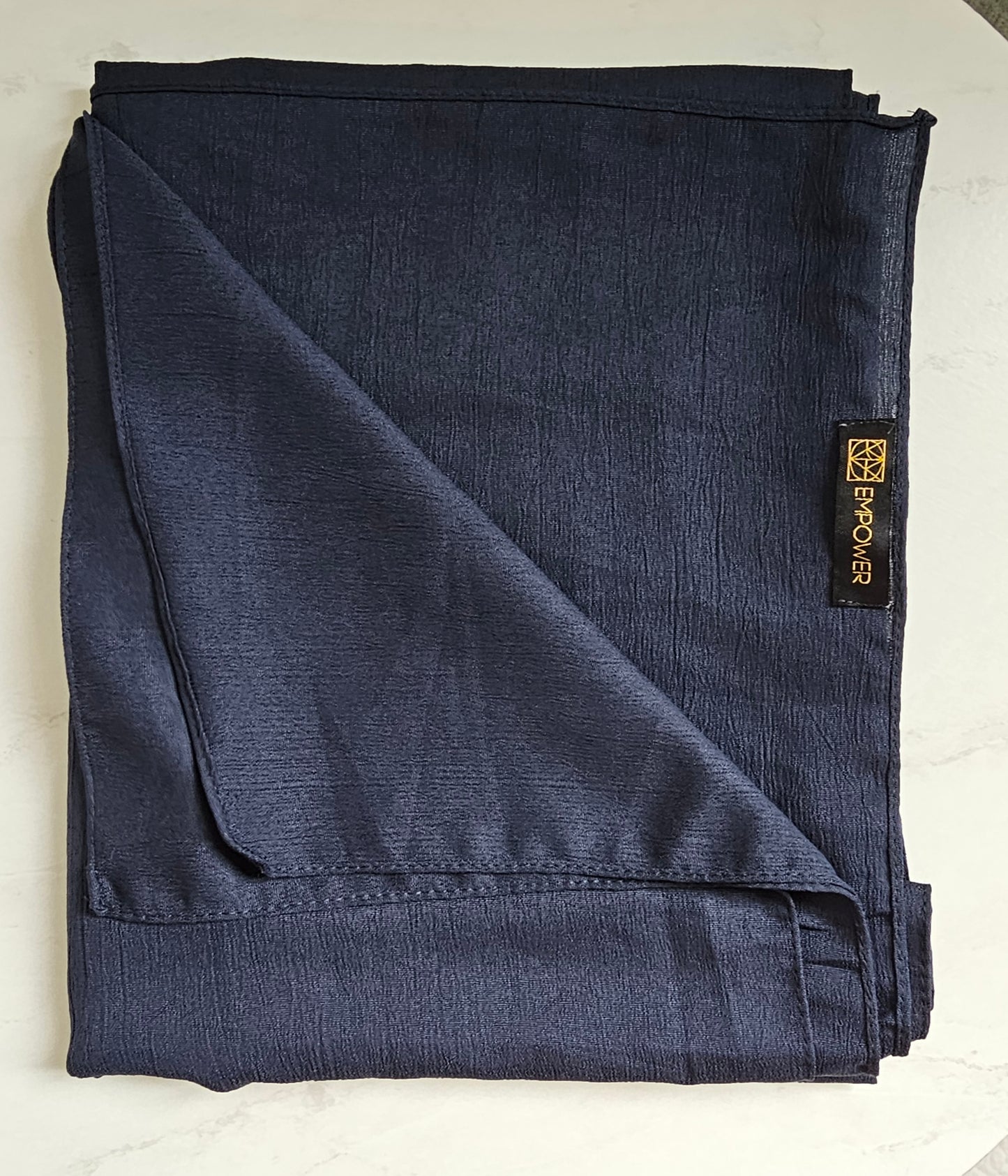 Crinkle Cotton Modal Hijab – Extra Coverage, Ultimate Comfort