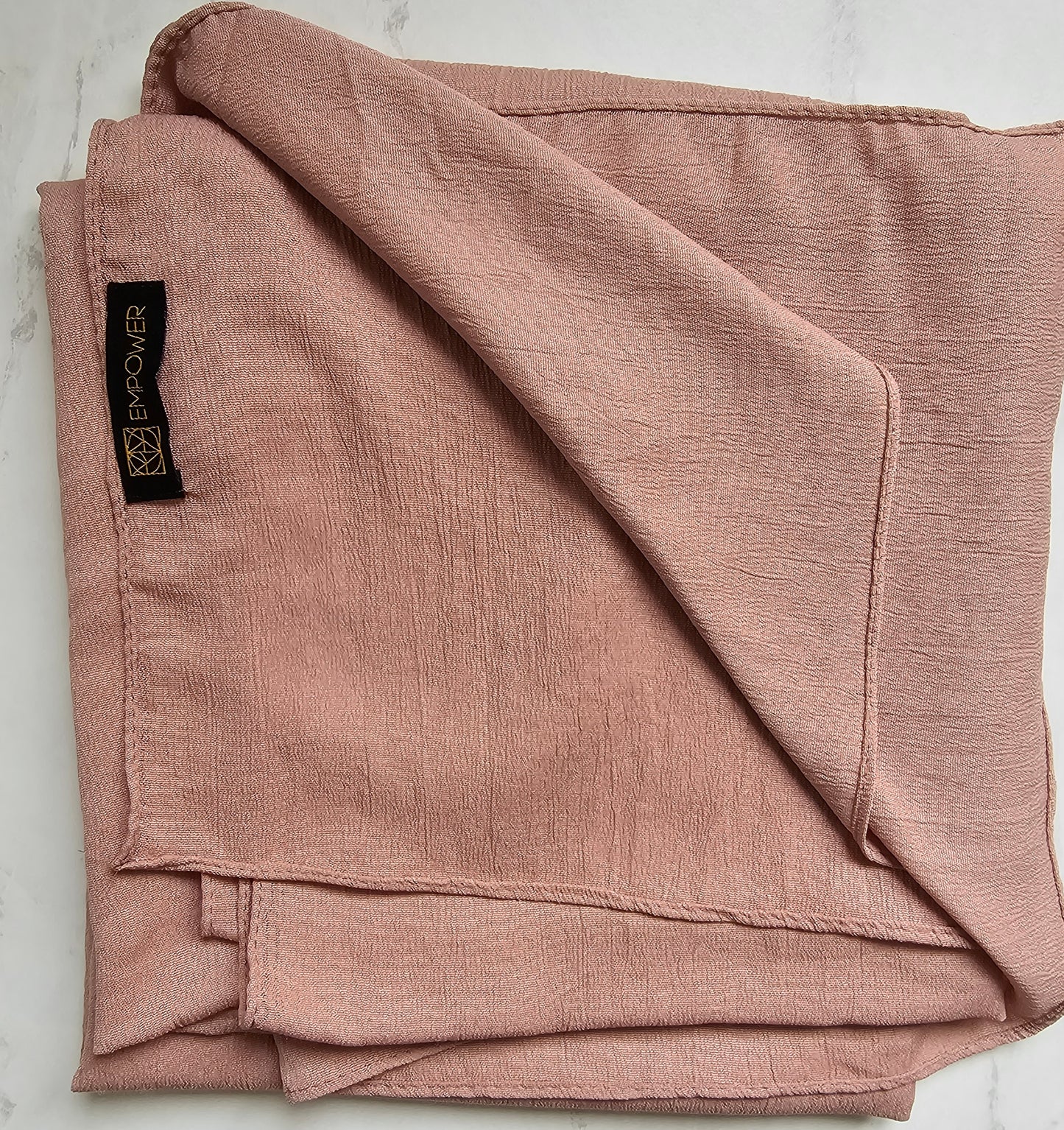 Crinkle Cotton Modal Hijab – Extra Coverage, Ultimate Comfort