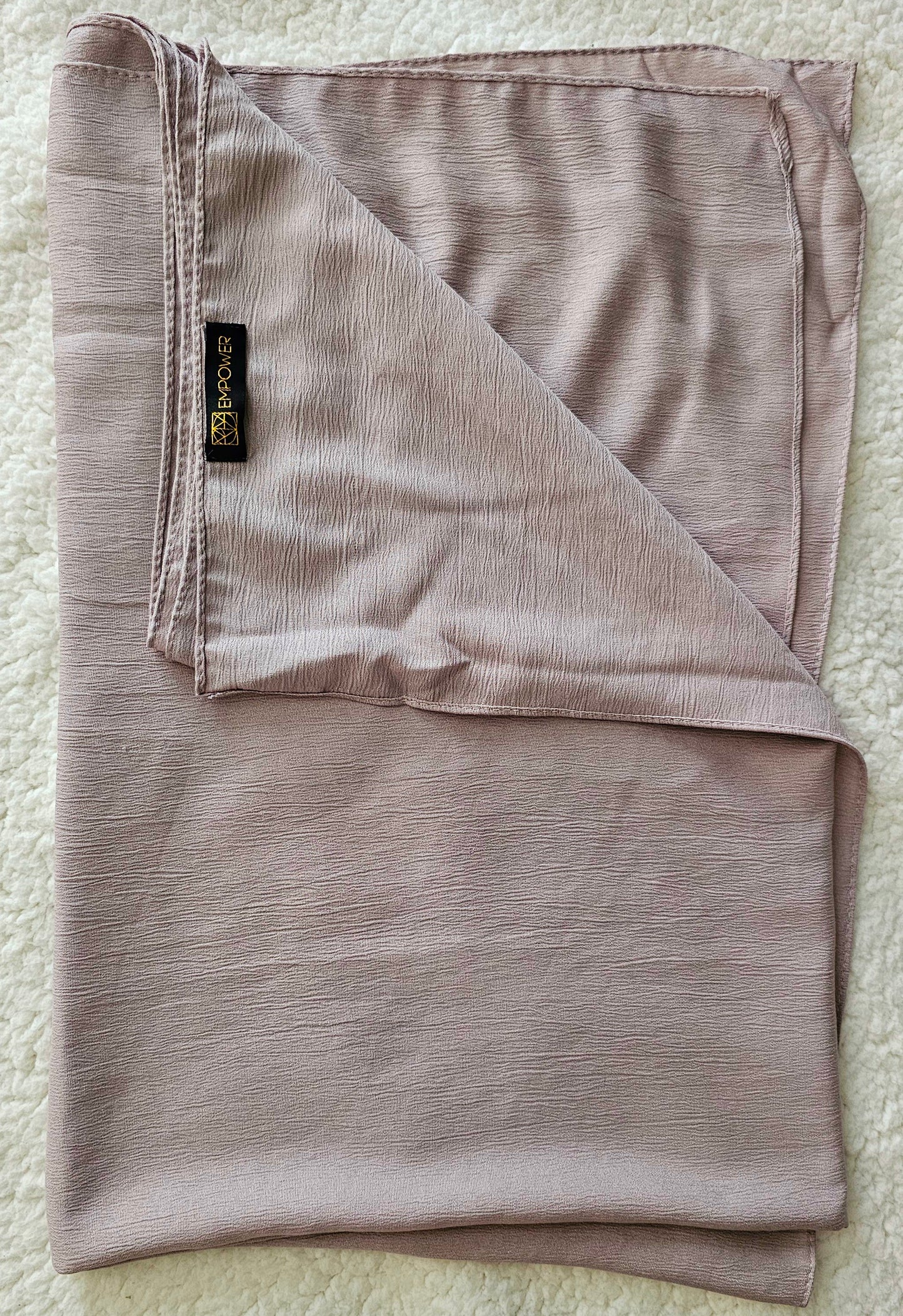Crinkle Cotton Modal Hijab – Extra Coverage, Ultimate Comfort