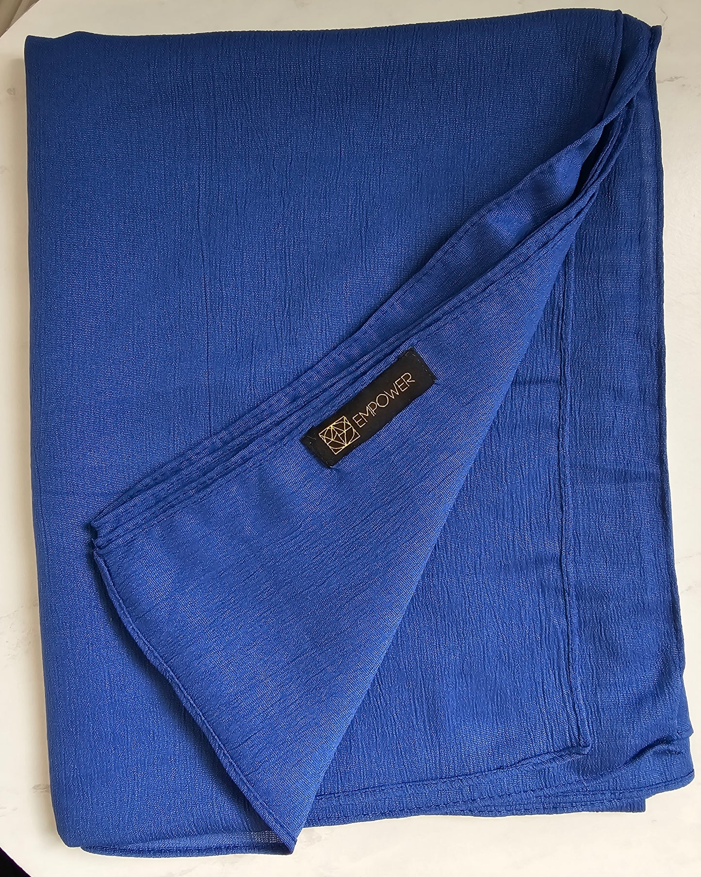 Crinkle Cotton Modal Hijab – Extra Coverage, Ultimate Comfort
